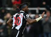 Newcastle United star Allan Saint-Maximin. (Photo by PAUL ELLIS/AFP via Getty Images)