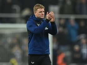 Newcastle United head coach Eddie Howe. (Photo by PAUL ELLIS/AFP via Getty Images)