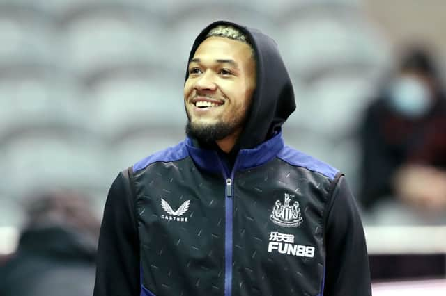 Newcastle United star Joelinton. (Photo by Ian MacNicol/Getty Images)