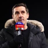 Sky Sports Broadcaster Gary Neville