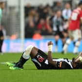 Newcastle United star Allan Saint-Maximin. 