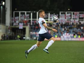 Atletico Madrid’s English full-back Kieran Trippier. 