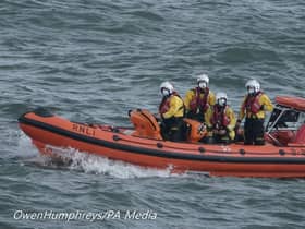 Cullercoats RNLI crew 