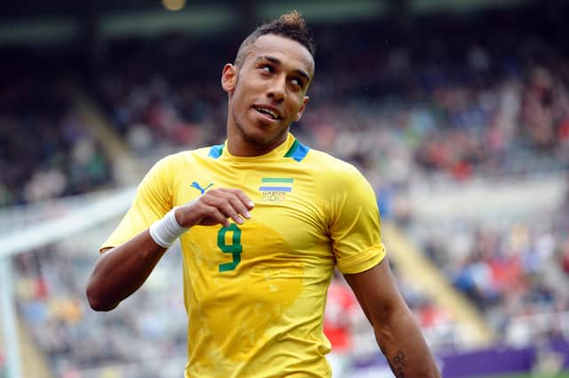 Aubameyang in action for Gabon at the 2012 Olympics (Image: Getty Images)