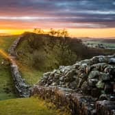 Hadrian’s Wall stretches across Northumberland (Image: Shutterstock)