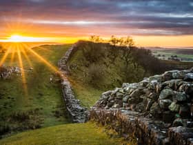 Hadrian’s Wall stretches across Northumberland (Image: Shutterstock)