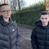 Alfie and Charlie talking about Kieran Trippier