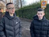 Alfie and Charlie talking about Kieran Trippier