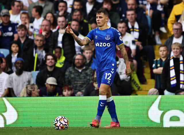 Lucas Digne looks set to leave Everton this month. Picture: Marc Atkins/Getty Images