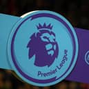Premier League badge. (Photo by Catherine Ivill/Getty Images)