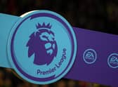 Premier League badge. (Photo by Catherine Ivill/Getty Images)