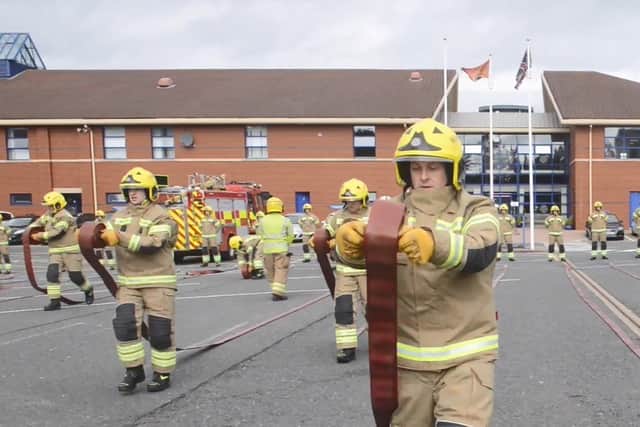 Lewis will join the team at Tynemouth Community Fire Station