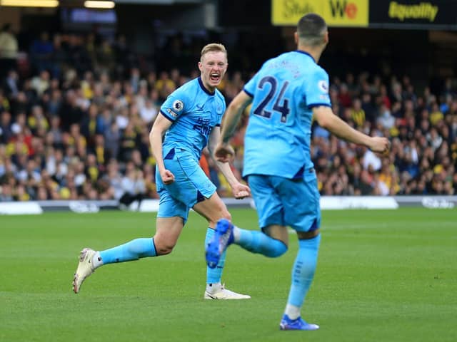 Newcastle United midfielder Sean Longstaff. 