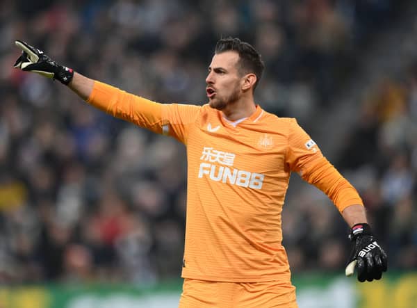 Newcastle United goalkeeper Martin Dubravka. 