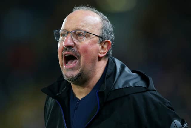 Everton boss Rafa Benitez. Picture: Alex Livesey/Getty Images)
