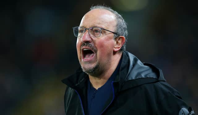 Everton boss Rafa Benitez. Picture: Alex Livesey/Getty Images)
