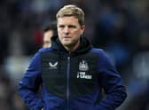 Newcastle United head coach Eddie Howe. 