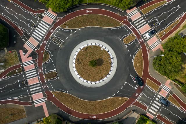The Fendon Road roundabout in Cambridge caused problems when installed (image: Getty Images)