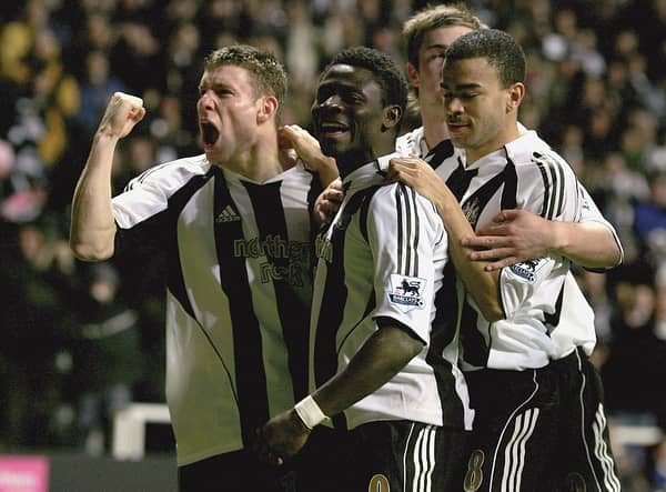 Former Newcastle United striker Obafemi Martins. 
