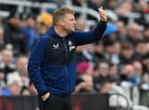 Newcastle United head coach Eddie Howe. 