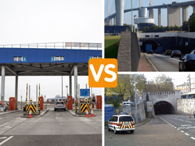 Stats compare the Tyne Tunnel to Dartford and Mersey (Image: Shutterstock / Getty Images / Wikimedia Commons)