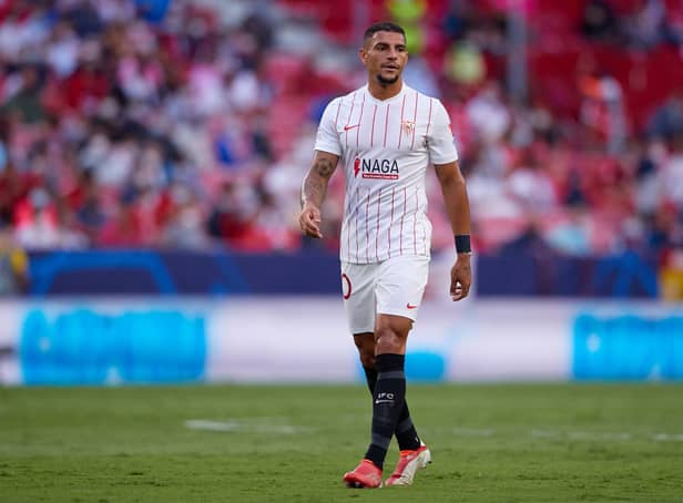 Sevilla defender Diego Carlos. 