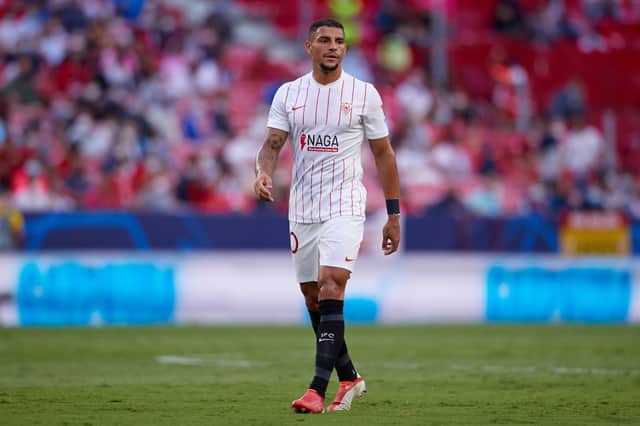 <p>Sevilla defender Diego Carlos. </p>