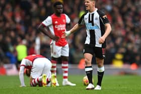 Newcastle United left-back Matt Ritchie. 