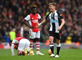 Newcastle United left-back Matt Ritchie. 