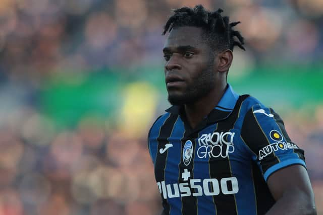 Newcastle United are reportedly weighing up a move for  Duvan Zapata of Atalanta. 