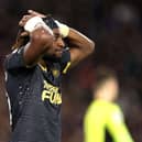 Newcastle United star Allan Saint-Maximin.  (Photo by George Wood/Getty Images)