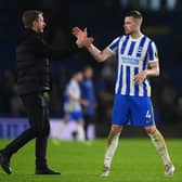 Brighton and Hove Albion defender Adam Webster. 