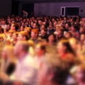 Picture of an audience attending a show
