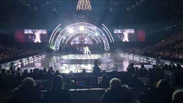 John and Johannes perform their show dance