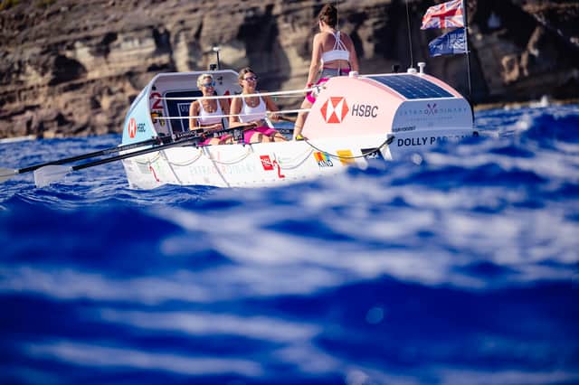 The team took shifts whilst at sea