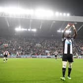 Newcastle United star Allan Saint-Maximin. 