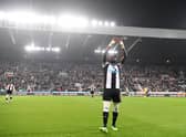 Newcastle United star Allan Saint-Maximin. 