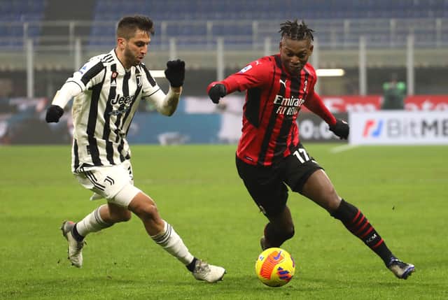 Rafael Leao of AC Milan has been linked with Newcastle United. 