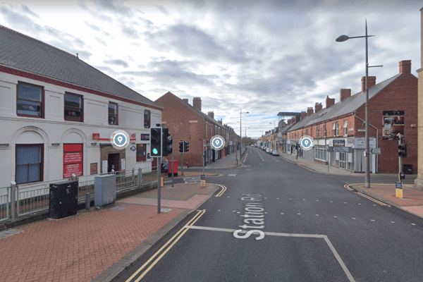 Station Road, Ashington. Courtesy of Google Maps.