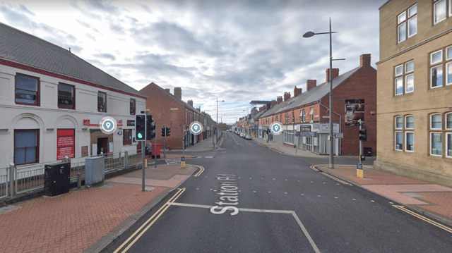 Station Road, Ashington. Courtesy of Google Maps.