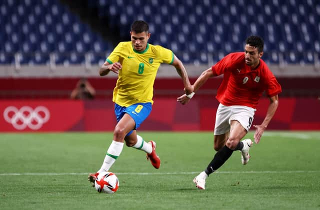 Newcastle United have confirmed the signing of Bruno Guimaraes from Lyon.