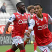 Reims striker Hugo Ekitike. 