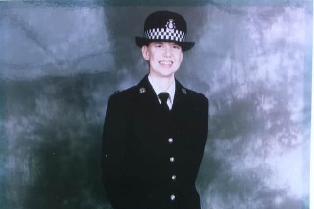 Julie began her career at 18 years old in West Yorkshire (Image: Northumbria Police)