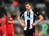 Newcastle United striker Chris Wood. 