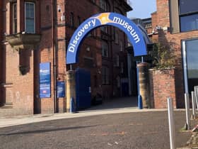 The Discovery Museum entrance