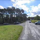 The tragedy happened on the B6039 junction (Image: Google Streetview)
