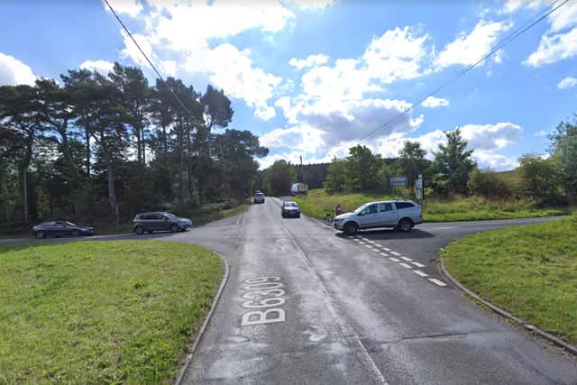 The tragedy happened on the B6039 junction (Image: Google Streetview)