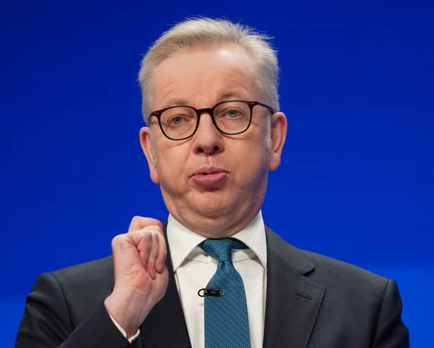 Michael Gove, Secretary of State for Levelling Up, Housing and Communities (Image: Getty Images)