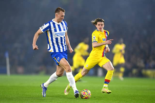 Dan Burn joined Newcastle from Brighton on January transfer deadline day. Picture: Mike Hewitt/Getty Images