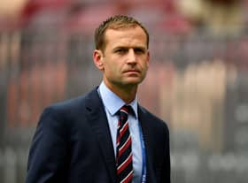 England FA Director of Elite Development, Dan Ashworth looks on during a pitch inspection prior to the 2018 FIFA World Cup Russia Semi Final match between England and Croatia at Luzhniki Stadium on July 11, 2018 in Moscow, Russia.  